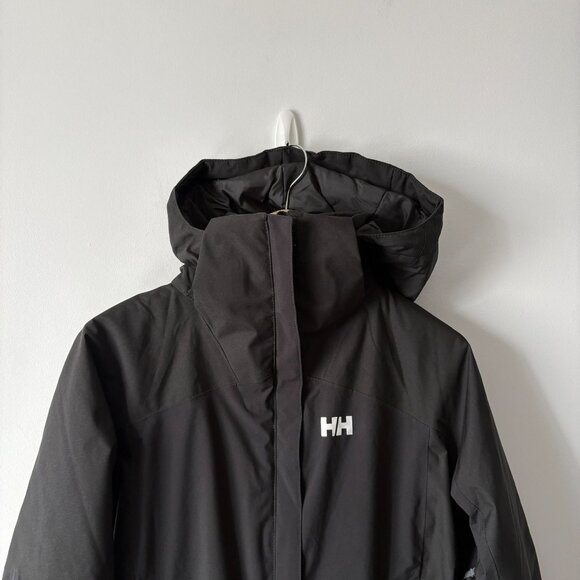 Helly Hansen Performance Ski Snowboard Jacket Coat Black Size Medium - Picture 2 of 7